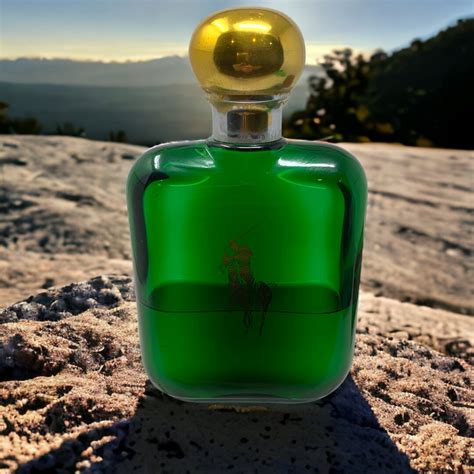 green bottle aftershave.